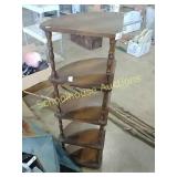 Nice 5 shelf corner stand