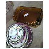 Dishes & anchor hocking * oneida dishes