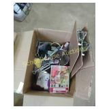 Box of assorted office & such