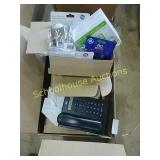 Home office & miscl * phones, bulbs etc..