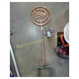 Brass yard decor & chime