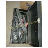 Toolbox with jumper cables