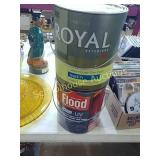 2 gallons * paint & stain