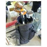 Northwestern clubs black pro select bag