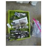 Lots of flatware * some Kenwood stainless