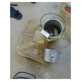 Vintage group * canteen cup, part of a coffee pot