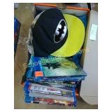 Group of blu ray movies & a bat hat!