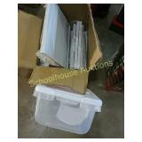 Cozy blobs & a container