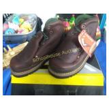 Brand new lehigh work shoes w metatarsal guards.