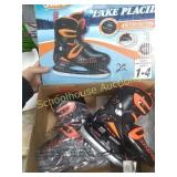 Boys adjustable ice skates. Size 1-4. We have 2