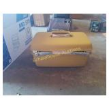 Vintage makeup suitcase