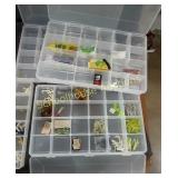 4 Tackle Cases,. 3 are full of Great Fishing