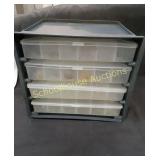 Storage Container 4 Drwers full of Tackle