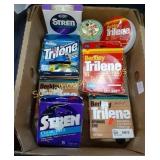 Spools of Fishing Line x8