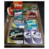 Flat of Fishing Line Spools