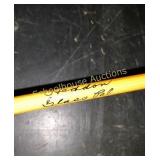 Fishing Pole Heddon & Reel Marked Johson 40th