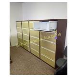 4 vintage lateral file cabinets
Monticello