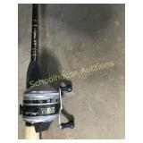 Shakespeare alpha xt rod zebco 33 reel