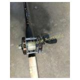 Shakespeare alpha X-t rod with millionaire daiwa