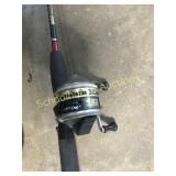 Zebco rhino tough rod with zebco 33 reel