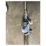 Vintage unknown rod with pflueger summit reel