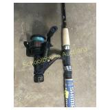Shimano signature series rod with quantum reel