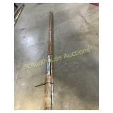 Fishing rod unmarked could be bamboo or not three
