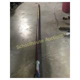 Land em tubular glass telescopic slide out rod