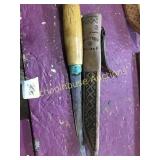 Rprla knife with case