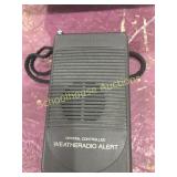 Weather radio alert