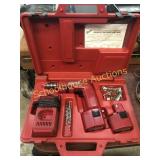 Milwaukee cordless hole shooter Set in case