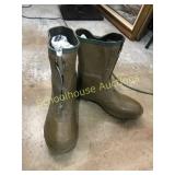 Sz 14 zip up Northerner rubber boots