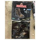 Sz 14 Brahma waterproof boots in box worn very
