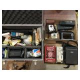 Photography lot. Large case with large assortment