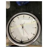 Blue Neon wall clock