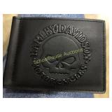 Harley Davidson leather bifold