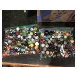 2 bags marbles. 3 black shooters