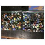 2 bags marbles  1 black shooter