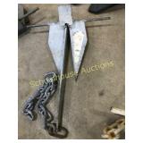 Anchor with chain