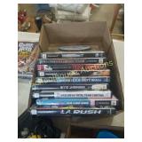 Group of playstation 2 games