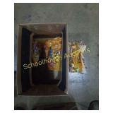 5 bags of butterfinger eggs and 3 bags of Hershey