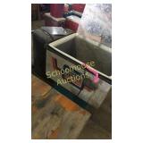 3 part lot cooler, bun warmer and see spreader.