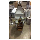One large one small boat shelf/decor items little