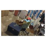 3 part decor lot. Metal round "plate" shaped