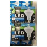 2 boxes  of motion sensor lights bulbs. They are