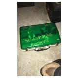 Little "Plano" plastic tool box w/goodies