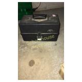 2 Little plastic tackle boxs w/goodies