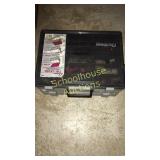 Little plastic tackle box w/goodies