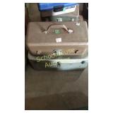 Two medium metal tackle boxes of goodies