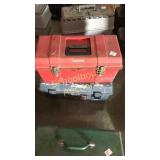 Two medium plastic tool boxes of love